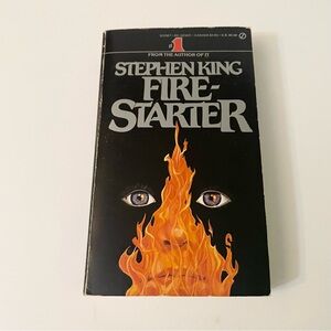 Vtg Firestarter by Stephen King 1981 Signet Paperback
